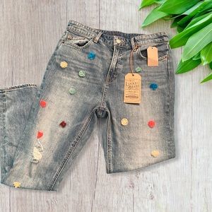 Lucky Brand NWT Pom Jeans